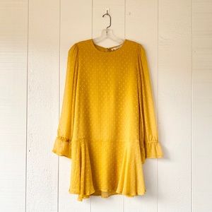 Zara Mustard Yellow Dress